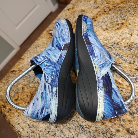 Timberland Van Gogh Starry Night Blue Slip-On Shoes Size 8.5M Style 92625 - Picture 6 of 12